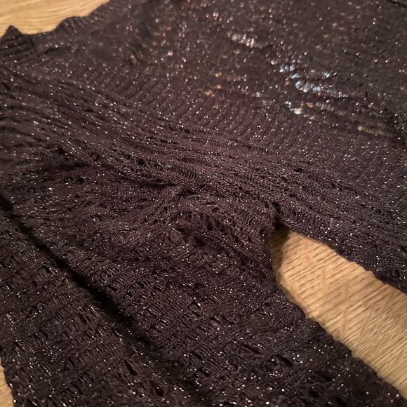 Maurice’s brown glitter Bolero top size large - Picture 4 of 4
